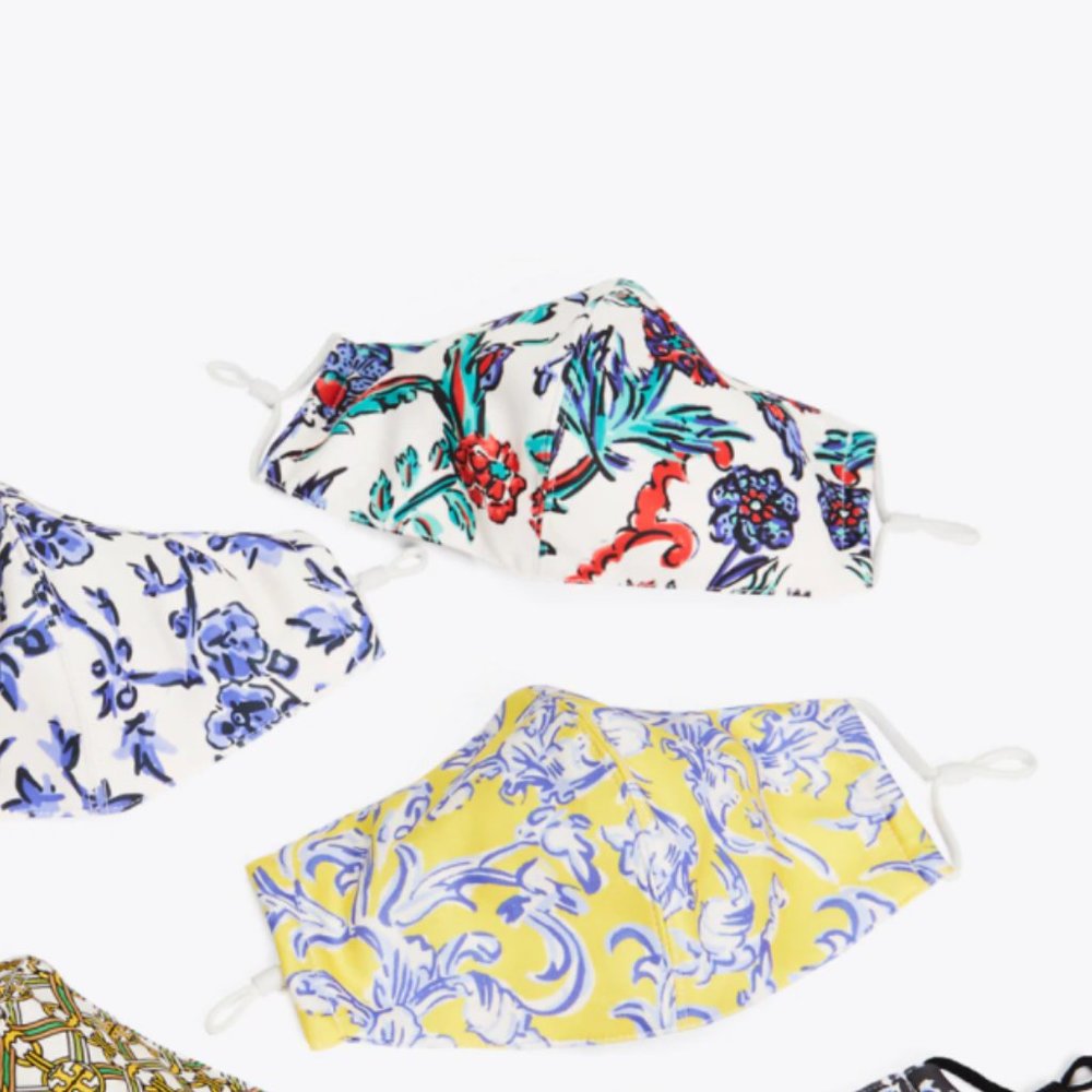 Tory Burch Spring Printed Mask